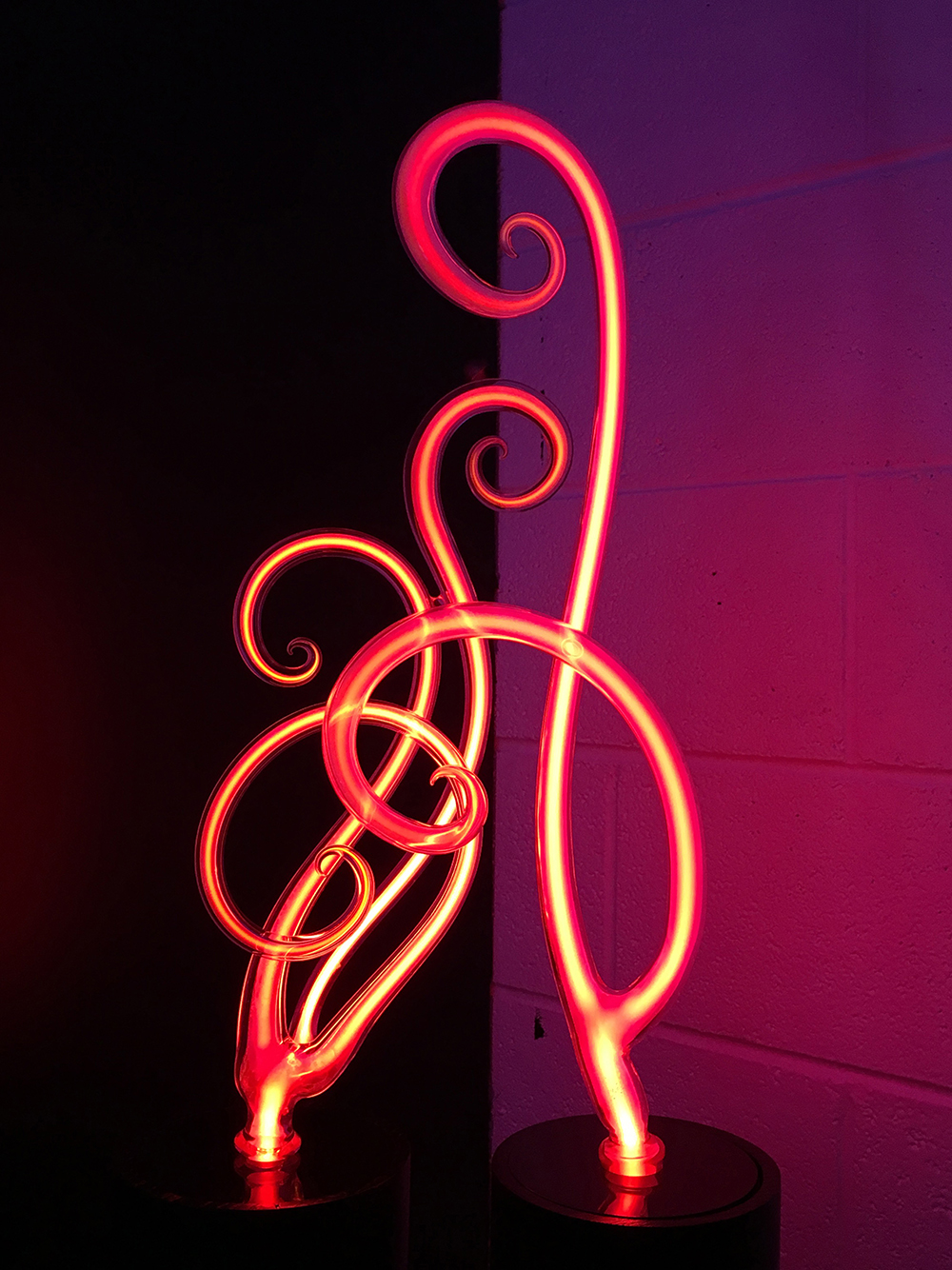 Furnace Curves in Neon #1 w/ Bruce Suba