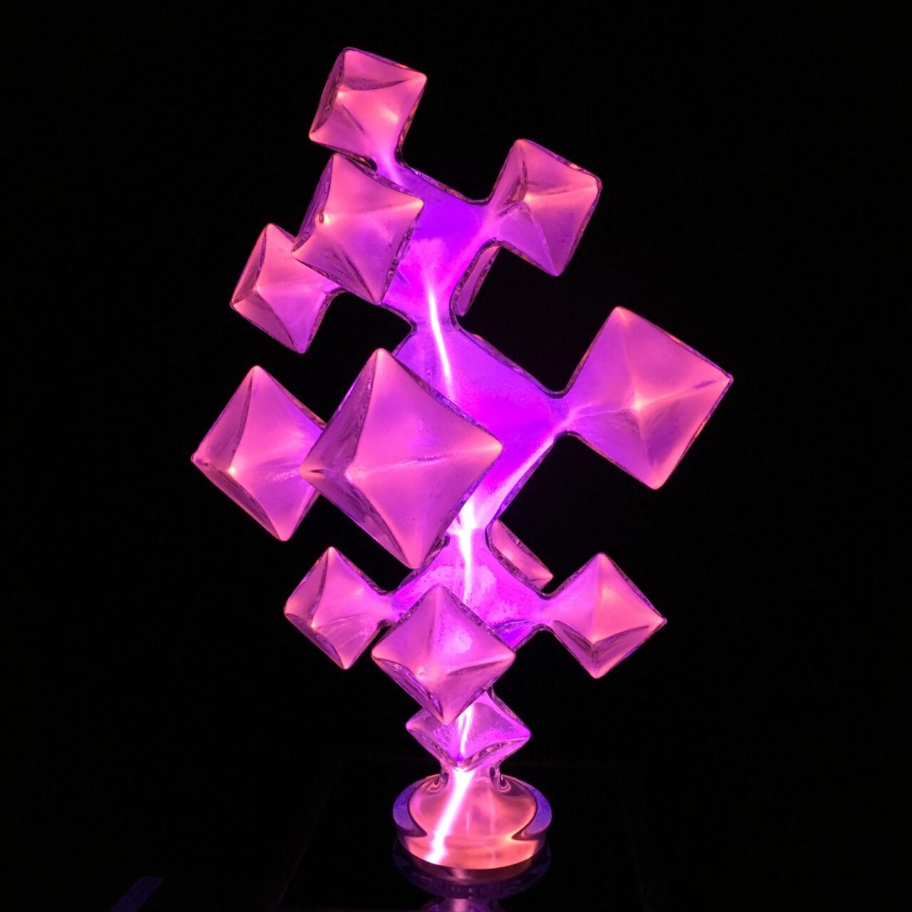 Octahedron Plasma Study 1.0 w/ Kuhns Glass & Ben Tullman